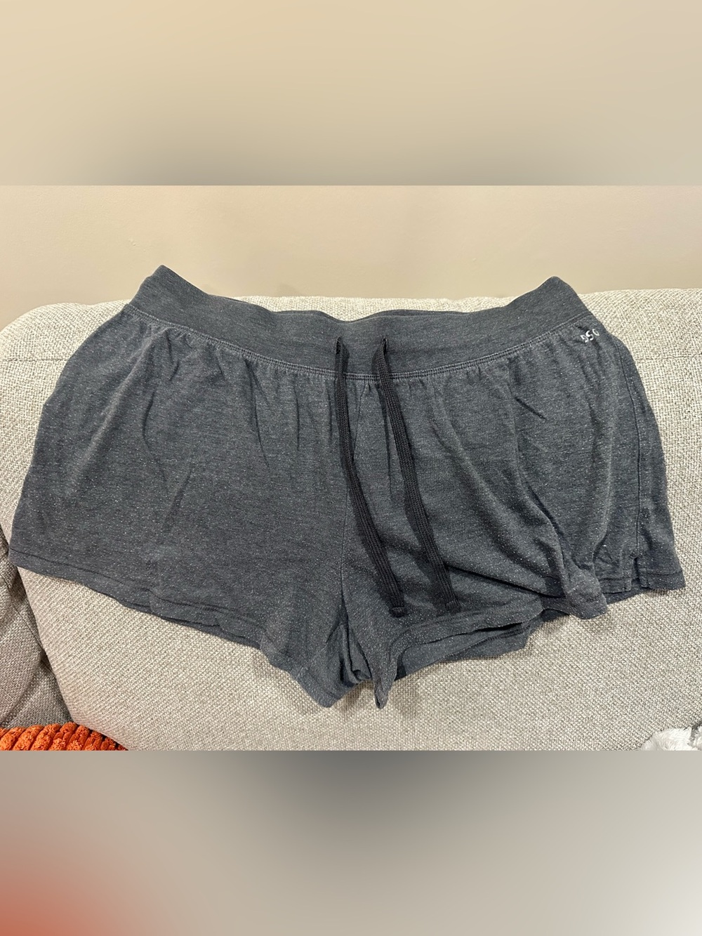 DSG Charcoal Gray Drawstring Lounge Shorts